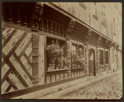 Maison 25 Rue Saint-Laurent, Beauvais - Eugène Atget