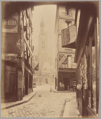 Saint-Étienne-du-Mont, rue de la Montagne Sainte-Geneviève - Eugène Atget