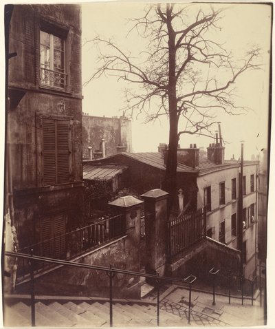 Escalier, Montmartre - Eugène Atget