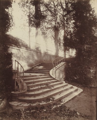 Les Marches à Saint-Cloud - Eugène Atget