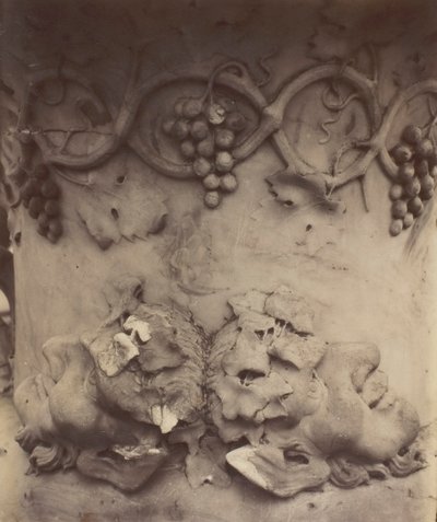 Versailles, détail du vase - Eugène Atget