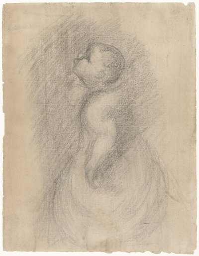 Bébé vu de côté - Eugène Carrière