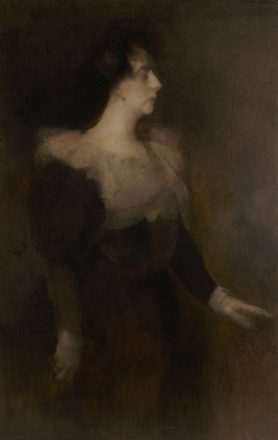 Portrait de Pauline Ménard-Dorian 1870-1941 - Eugène Carrière