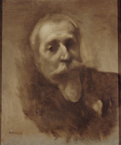 Portrait du poète, journaliste et romancier Anatole France 1844-1924, vers 1900 - Eugène Carrière
