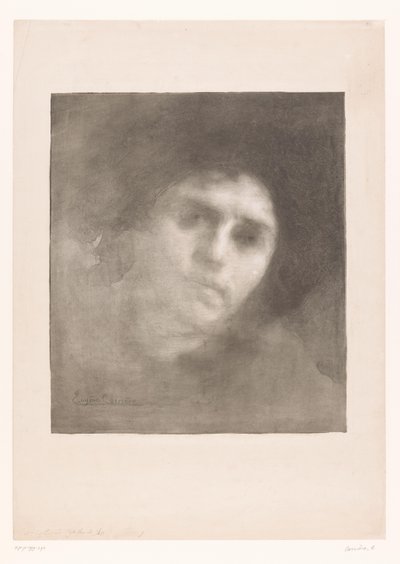 Portrait de Madame Carrière - Eugène Carrière