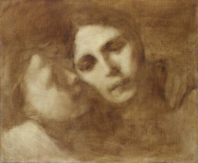 Le secret - Eugène Carrière