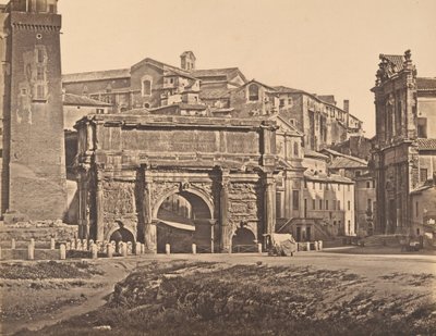 Arco di Settimio Severo, 1848-52 - Eugène Constant