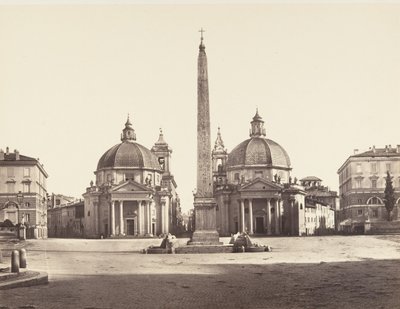 Piazza del Popolo, 1848-52 - Eugène Constant