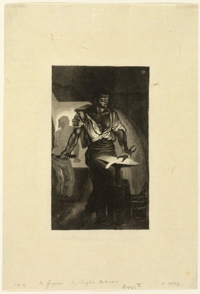Forgeron - Eugène Delacroix