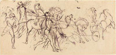 Auriges - Eugène Delacroix