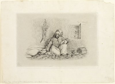 Chef Mohammed-Ben-Abou - Eugène Delacroix