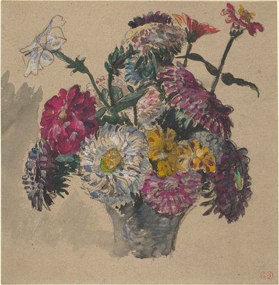 Fleurs, 1843 - Eugène Delacroix
