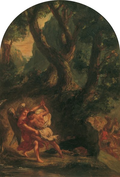 Jacob luttant avec l