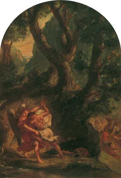 Jacob lutte avec l