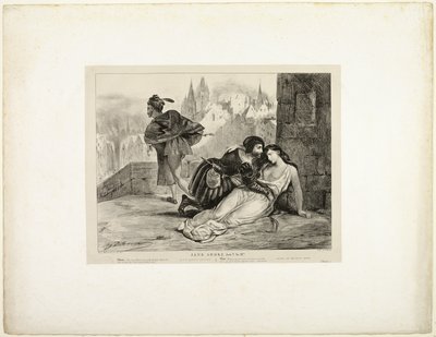 Jane Shore - Eugène Delacroix