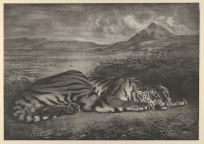 Tigre royal, 1829 - Eugène Delacroix