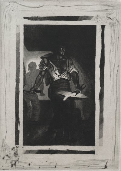 Le Forgeron - Eugène Delacroix