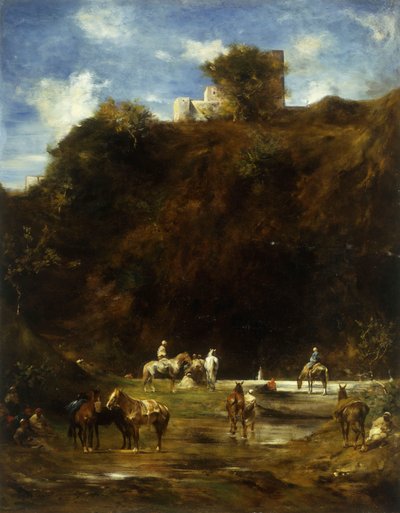 Arabes se reposant, 1874 - Eugène Fromentin