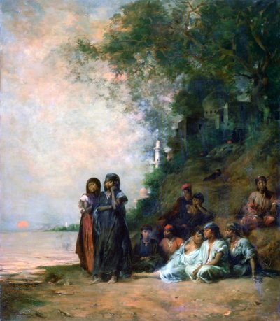 Femmes égyptiennes au bord de l