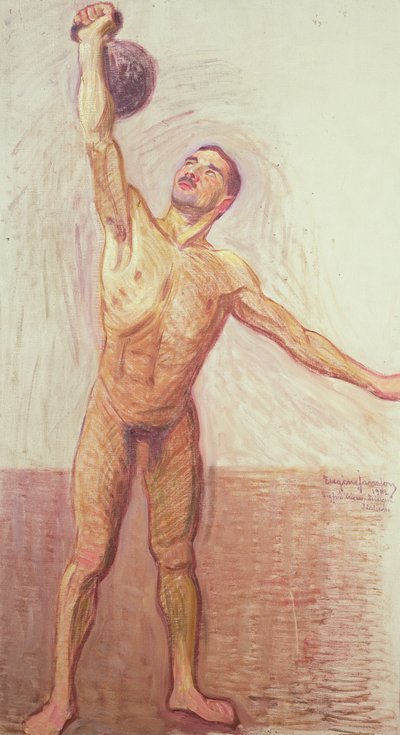 Haltérophile, 1912 - Eugène Jansson