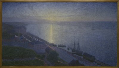 Coucher de soleil, 1895 - Eugène Jansson