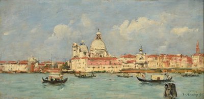 Venise. La douane et Notre-Dame-de-la-Salute - Eugene Louis Boudin