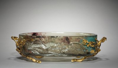 Centre de table, probablement fabriqué par la firme Appert Frères, vendu par la firme Escalier de Cristal, c.1880 - Eugène Rousseau