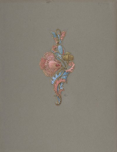 Conception pour un pendentif - Eugene Grasset