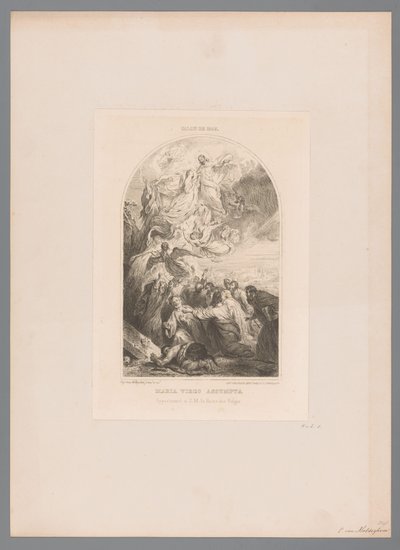 Ascension de Marie - Eugène Van Maldeghem