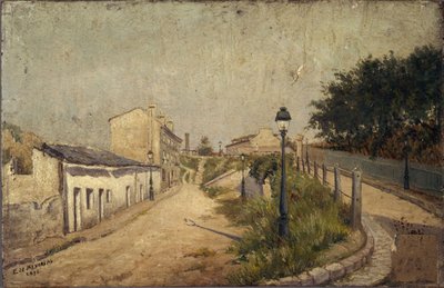 Rue du Pot-au-Lait en 1894 - Eugène de Ménorval