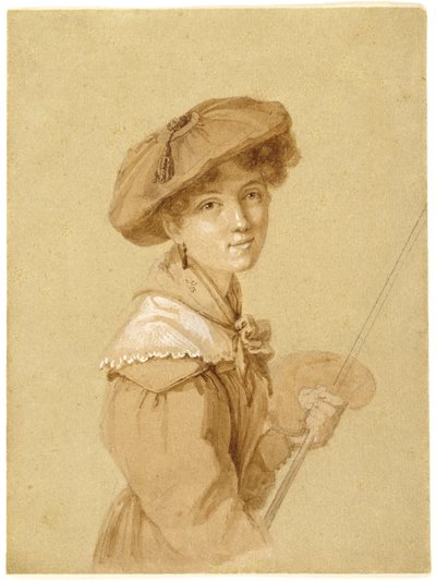 Autoportrait, 1820-29 - Eugénie Tripier Lefranc