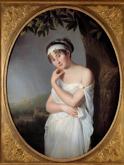 Portrait de Madame Juliette Récamier (1777-1849), née Jeanne-Françoise Bernard - Eulalie Morin
