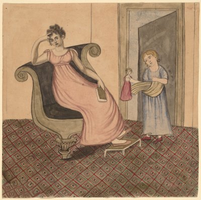 Mère et enfant - Eunice Pinney