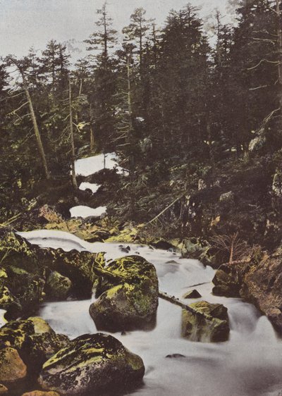 Cauterets, chute supérieure du Pont d