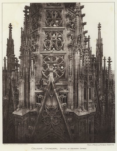Cathédrale de Cologne, Détail des Flèches Ouest (détail) - European Photographer