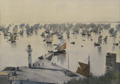 Départ des bateaux de pêche de Cancale (photo colorée) - European Photographer