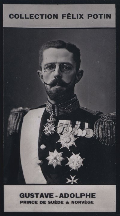 Gustave, prince royal de Suède et de Norvège (1858) (photo n/b) - European Photographer