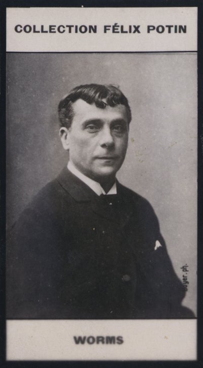 Gustave Worms (1836) (photo n/b) - European Photographer