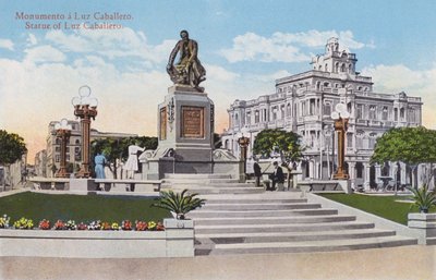 La Havane, Cuba: Statue de Luz Caballero - European Photographer
