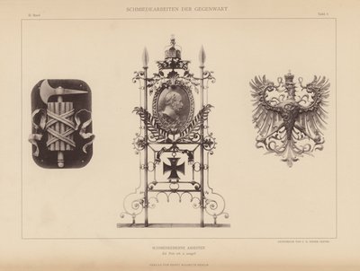 Ironwork : Travaux de fer forgé (b/w photo) - European Photographer