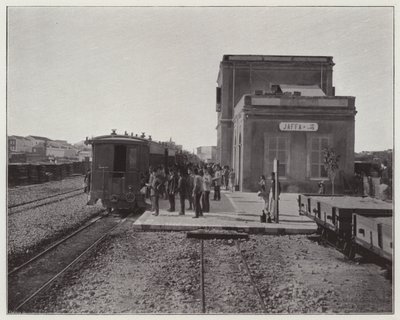 Jaffa, la gare (photo n/b) - European Photographer