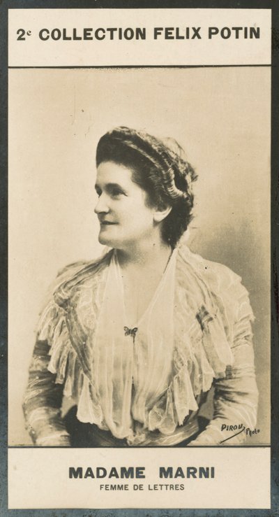 Madame Jeanne Marni, Femme de lettres - European Photographer