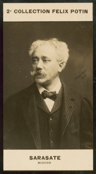 Pablo Martin Meliton de Sarasate, Musicien - European Photographer