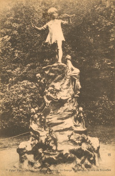 Statue de Peter Pan dans le Parc d