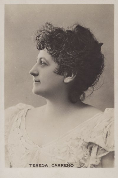 Teresa Carreño, pianiste, chanteuse, compositrice et chef d