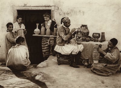Tunisie, abri du potier (photo n/b) - European Photographer
