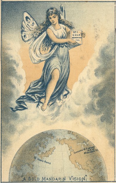 Une vision de mandarine dorée, thé, de Hong Kong à Chicago - European School