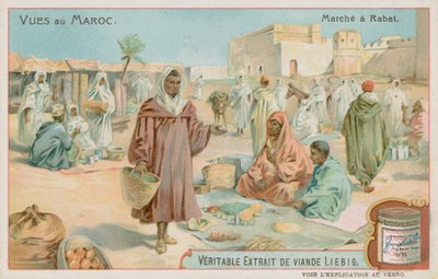 Un marché à Rabat - European School