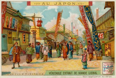 Une rue à Yokohama - European School