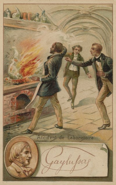 Accident dans le laboratoire du chimiste et physicien français Joseph Louis Gay-Lussac - European School